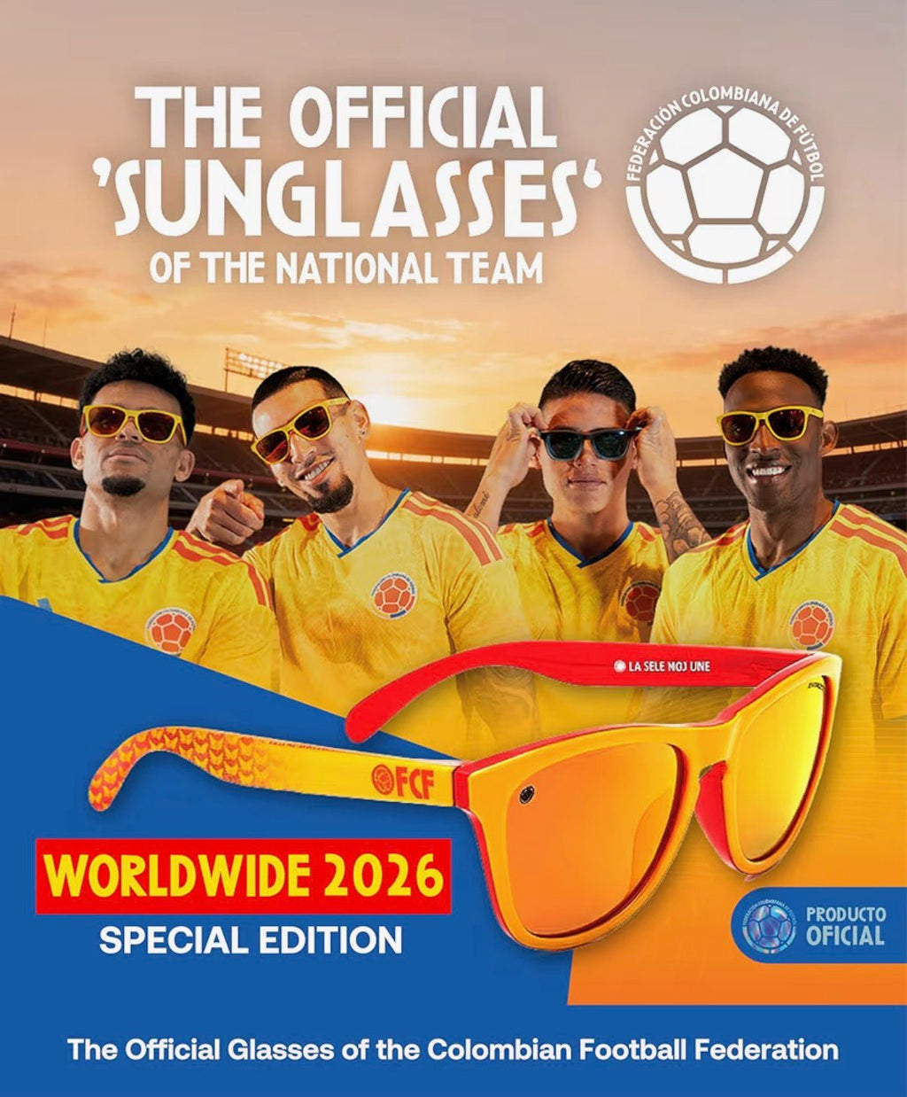 Colombia Special Edition Sunglasses – Fan Collection