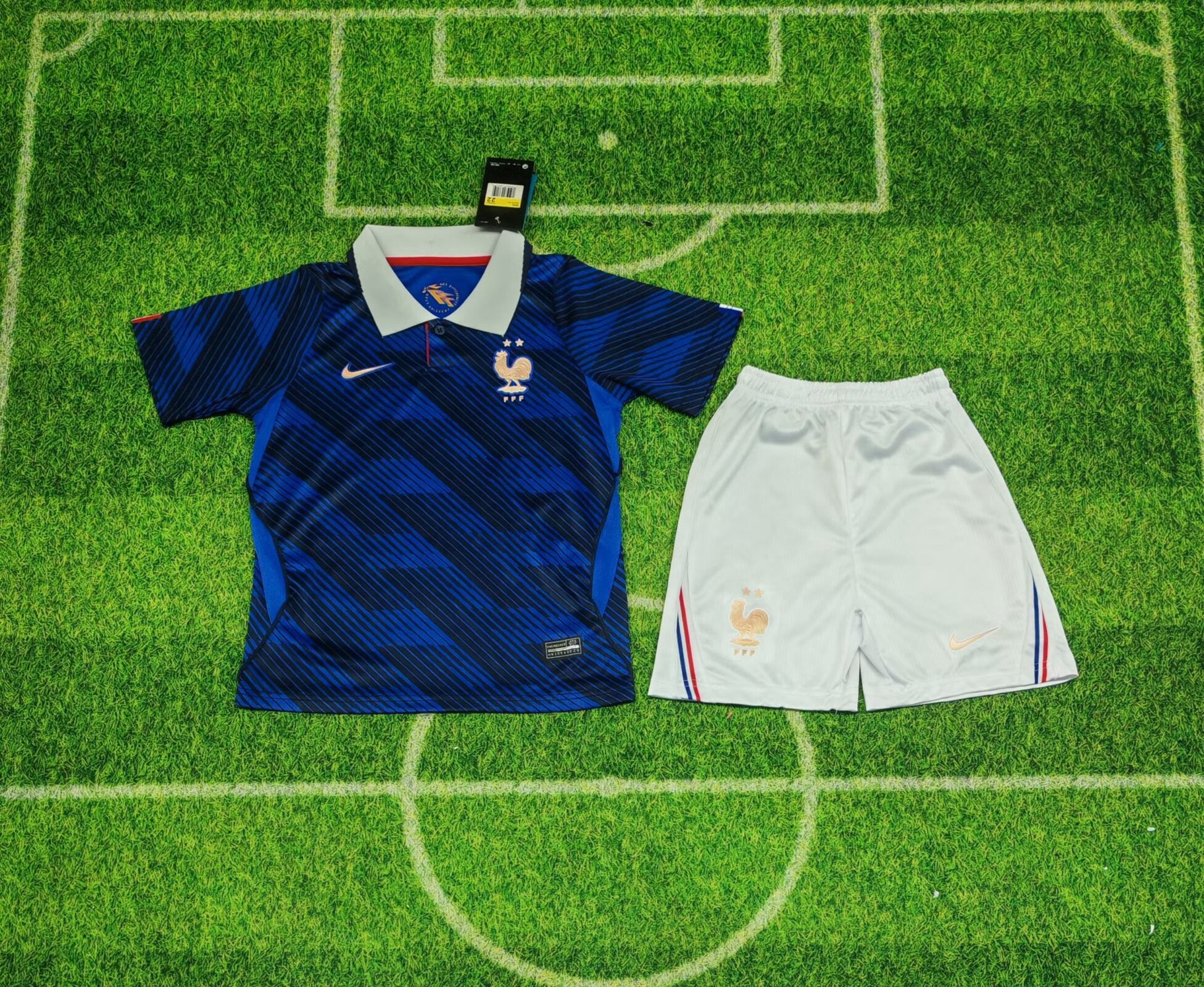 France Home Kids Kit – Fan Edition 🇫🇷⚽️