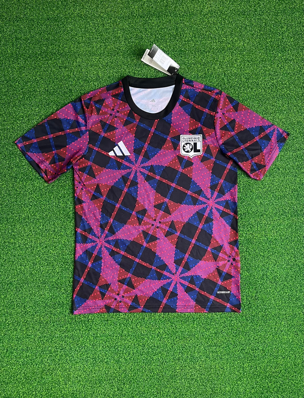 Olympique Lyonnais Geometric Jersey – Special Fan Edition