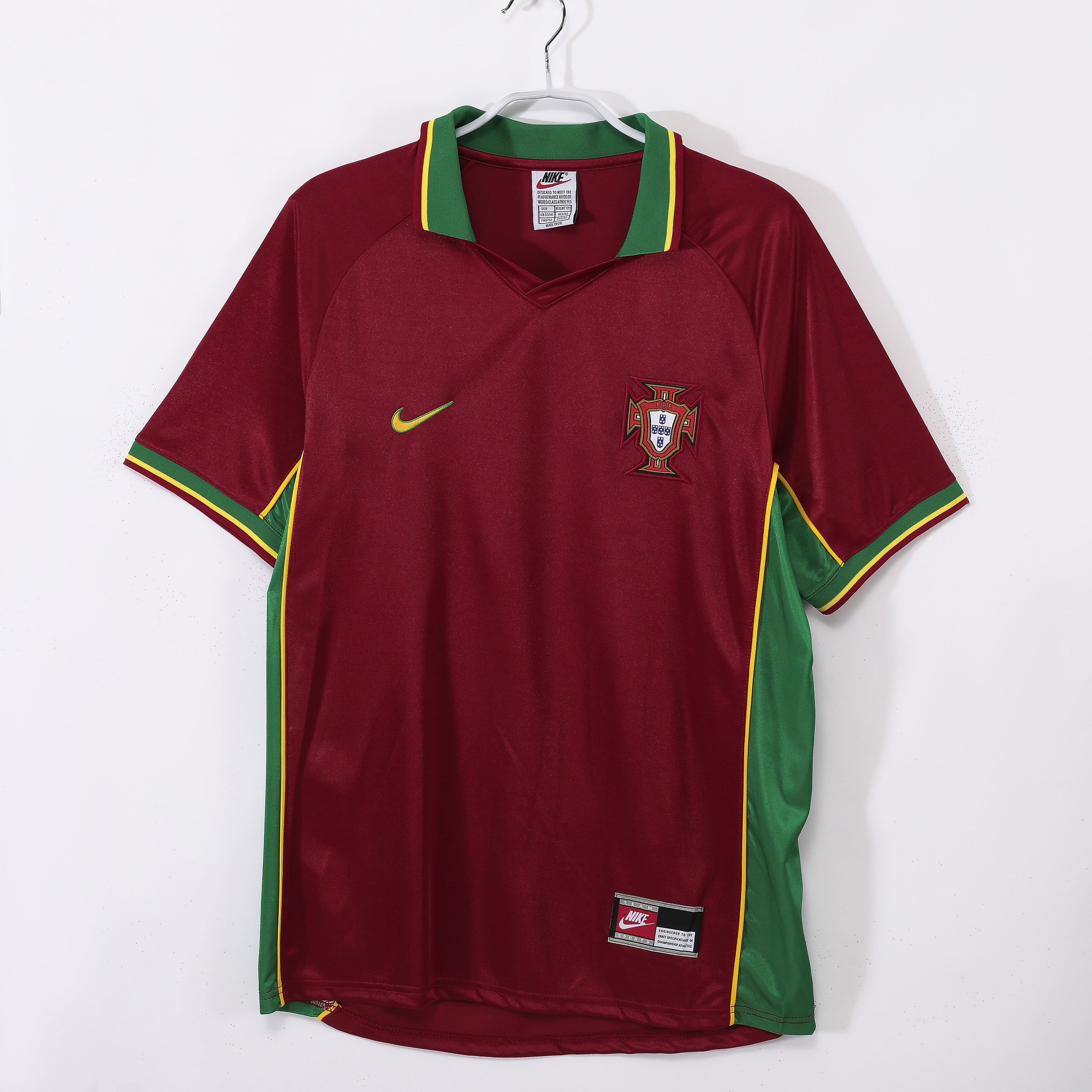 Portugal Retro Jersey – Classic Fan Edition