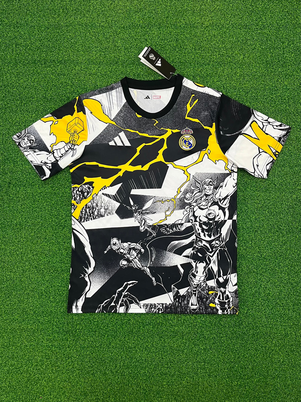 Real Madrid Marvel Heroes Jersey – Special Fan Edition